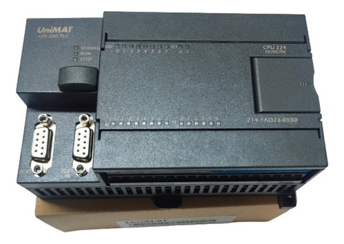 Cpu 224 Dc/dc/dc 14 Di / 10 Do 24 Vdc  Unimat S7-200