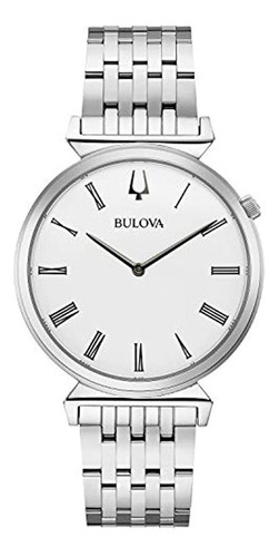 Reloj Bulova Classic De Cuarzo Para Hombre, Acero Inoxidable