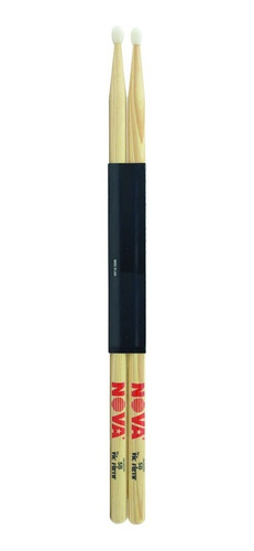 Baquetas Palillos Nova By Vic Firth 5b Punta Nylon N5bn