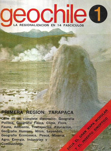 Revista Geochile 1 Tarapacá + Mapa Modular + Sinóptico