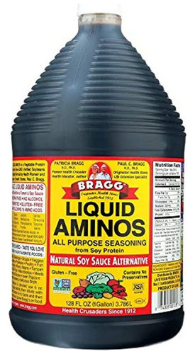 Bragg - Líquido Aminos All Purpose Seasoning Sazonador Mult