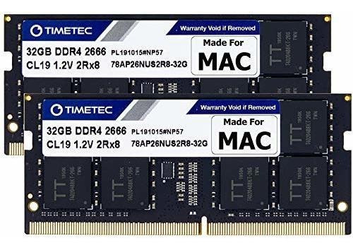 2 Memorias Timetec Hynix Ic De 32gb Ddr4 Para iMac De 27''