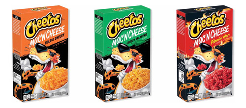 Cheetos Mac 'n Cheese 3 Pack Importados Varios Sabores