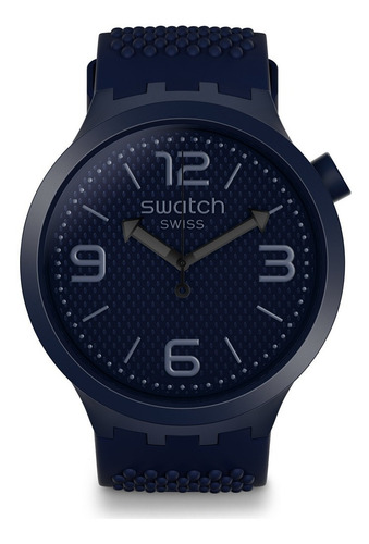 Correa Malla Reloj Swatch Big Bold Bbnavy Aso27n100 So27n100