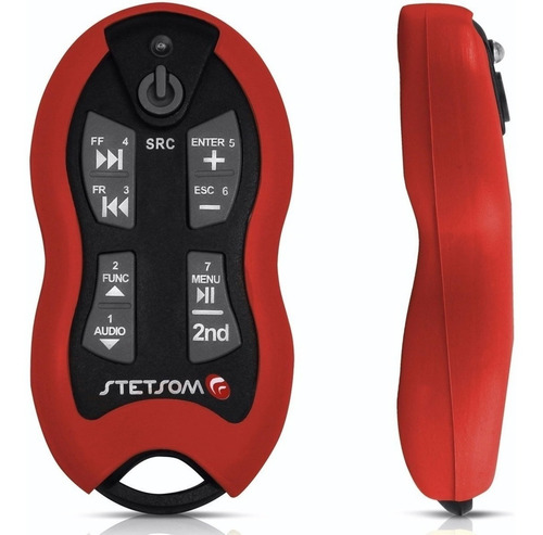 Imagem 3 de 4 de Controle Longa Distância Stetsom Sx2 500 Metros Vermelho