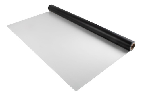 Rollo De Pista De Baile De Vinilo 6.6x23ft Gris/negro