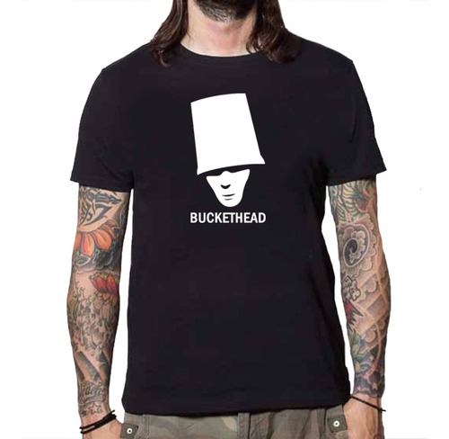 Promoção - Camiseta Masculina Buckethead V2 - 100% Algodão