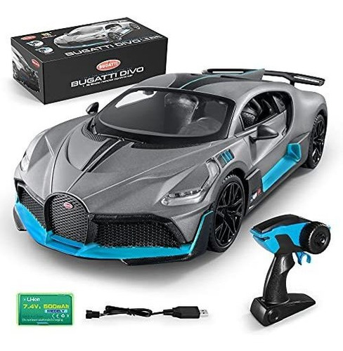 Bugatti Remote Control Car - 1/16 Escala