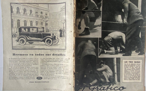 Revista Antigua El Gráfico, Nº 609, Fútbol, Mar 1931