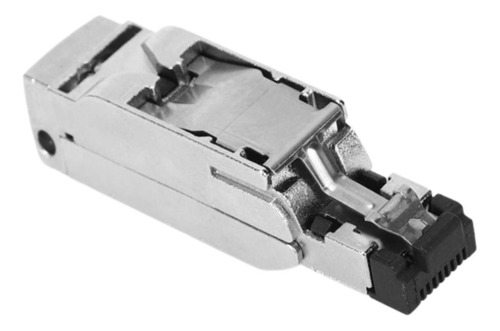 Conector Ethernet Conector De Cable De Red Plata Estable 4