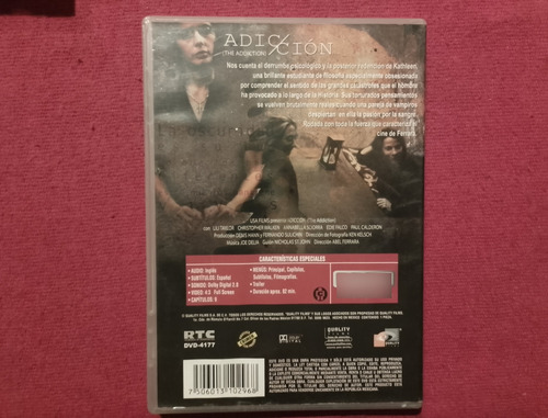 Adicción Abel Ferrara Dvd (Usado)