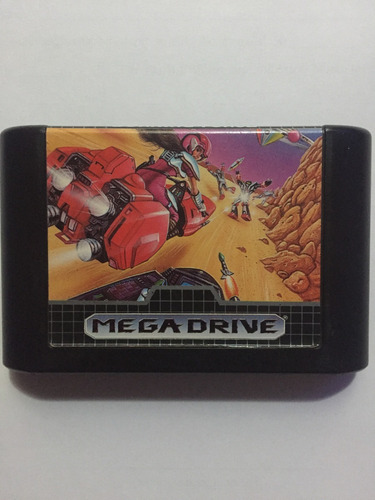 Burning Force Do Mega Drive Original Tec Toy Usado