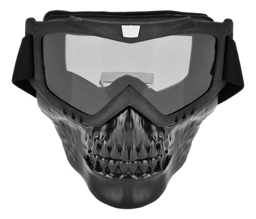 Casco De Moto Outdoor Skull, Máscara Facial For Moto