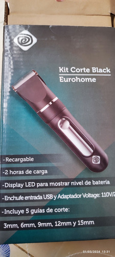 Kit Corte Black Eurohome