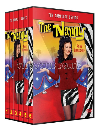 La Niñera The Nanny Serie Temporad 123456 Dvd Español Latino