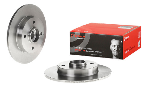 Disco Brembo Peugeot 208 1.2 Thp 110 2014 A 2019 T Pza