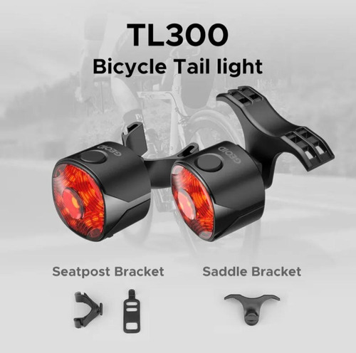 Luz Led Tracera De Bicicleta.