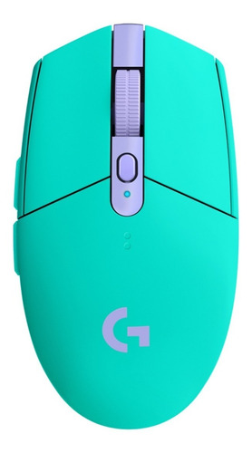 Mouse Gamer Inalámbrico Logitech G305 Mint Lightspeed Verde