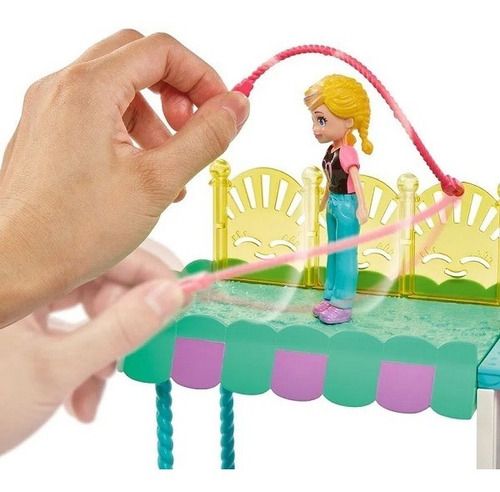 Boneca Polly Pocket Shopping Center Com 30 Acessórios Mattel