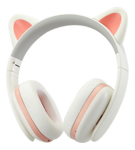 Censi Music Headset Headphone Creative Cat Ear Stereo Over-e