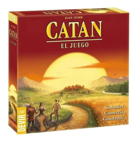Juego De Mesa Catan Clasico Original Español + Envio - Devir