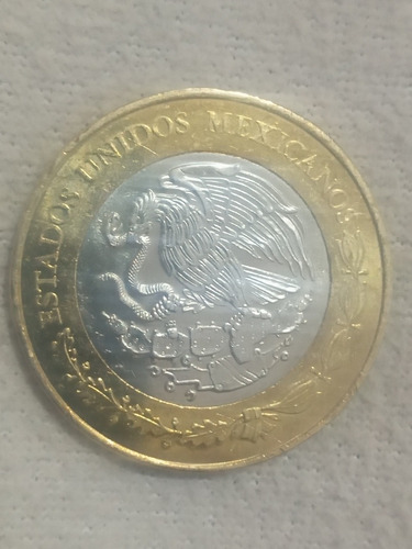 Moneda De José Maria Morelos Y Pavón  1815-2015 Brillante 