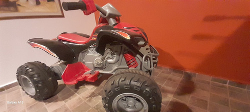 Cuatriciclo Niño Eléctrico, Batería 12v, C/ Casco De Regalo (Usado)