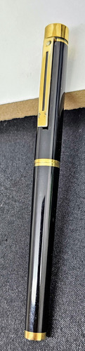 Pluma Fuente Sheaffer Punta De Oro 14k Amarillo Azul (Usado)