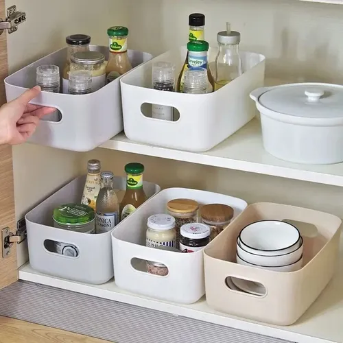 Canasto Organizador Pl stico Cocina ba o alacena Grande