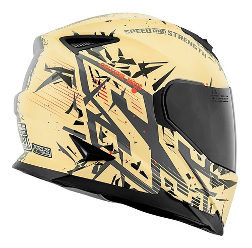 Casco Integral Speed&strength 1600 Critical Mass 