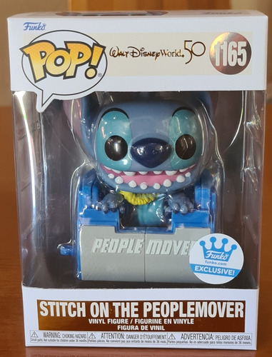 Funko Pop Stitch On The Peoplemover 1165 Funko Shop