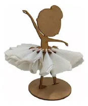 Comprar Servilletero Bailarina Ballet Cumpleaños Economico 15piezas
