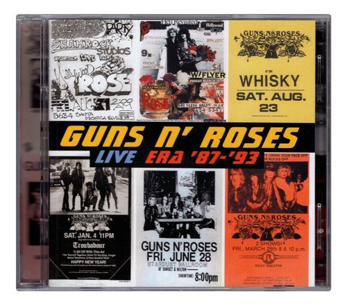 Guns N' Roses - Live Era ( 87 - 93 ) - 2 Discos Cd
