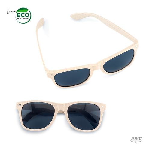 Gafas Kilpan Eco Lente Uv400 Sol Marco Plastico Con Bambu 