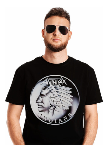 Polera Anthrax Indians Metal Abominatron