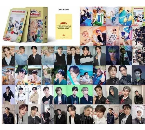54 Photocards Stray Kids - Mini World 2023