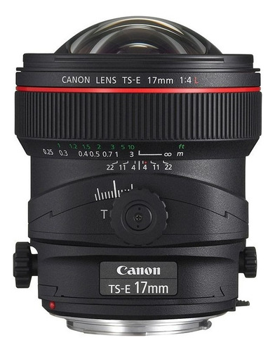 Lente Canon Ts-e 17mm F/4l