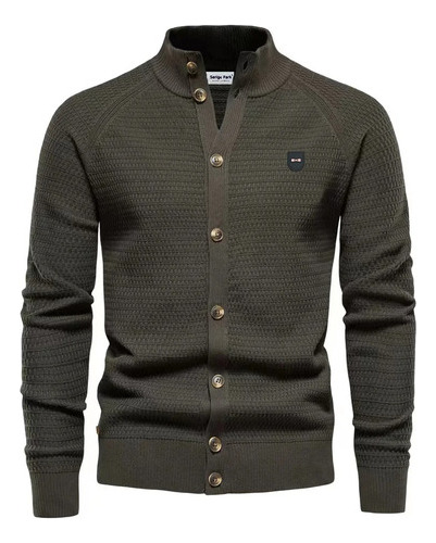 Suéter Con Botones Park Para Hombre Eden  Chaqueta Casual Pa