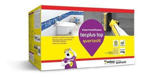 Tecplus Top Caixa Com 4kg - Quartzolit