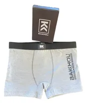 Comprar Boxer Niño Algodon Y Lycra Liso Bakhou Art 4022