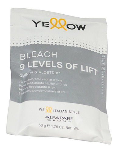 Decolorante Alfaparf Yellow 9 Tonos 50g Cosmeticaval