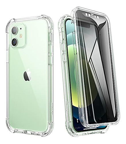 Suritch Compatible Con iPhone 12 / iPhone 12 Pro Clear Case,