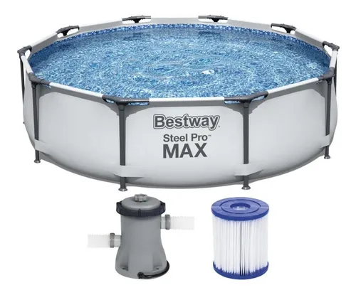 comprar Piscina Estructural Bestway 6473lts !!-laser Tv