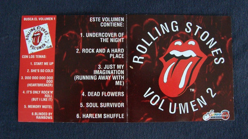 Rolling Stones Volumen 2 Coca Cola Presenta Cd