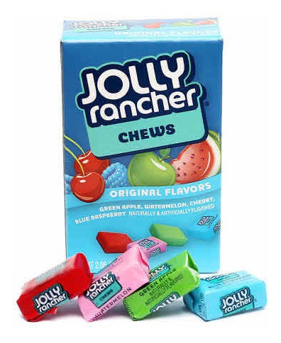 Caja Jolly Rancher Fruit Chews 12 Pz 58gr Cada Una