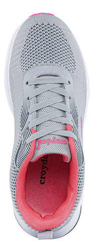 Tenis Pulmi Gris-cor Para Mujer Croydon