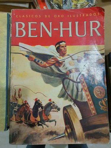 Libro:ben-hur-clasicos De Oro Ilustrado-edicion 1959