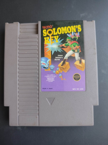 Juego Nintendo Nes Solomons Keys