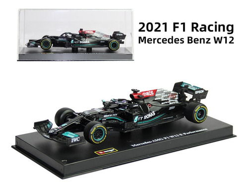 Modelo De Coche Bburago F1 Mercedes Benz Amg W12 #44hamilton
