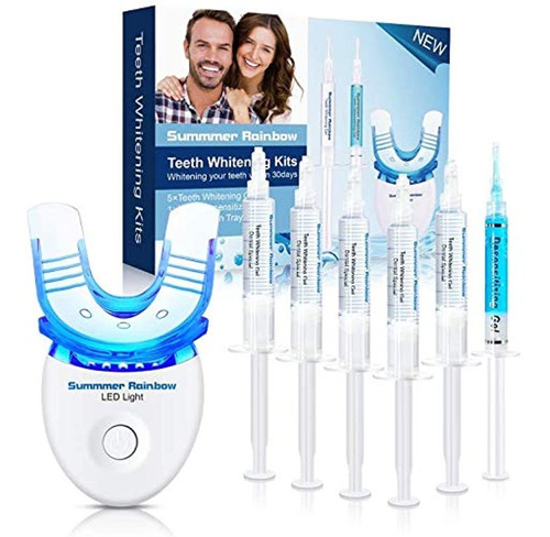 Kit De Blanqueamiento De Dientes Con Bandeja De Luz Led
